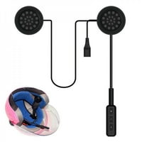 BT Wireless Headphones Intercom Helmet Music Headset With HD Microphone U9E4